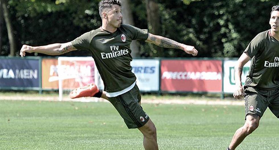 Gianluca Lapadula había arrastrado una molestia muscular que le impidió participar en la gira internacional de pretemporada del AC Milan. (Foto: Facebook - Gianluca Lapadula)