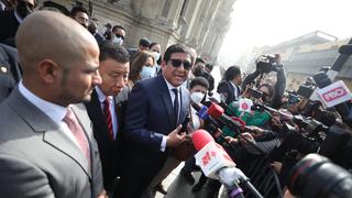 Comisión de Fiscalización acude a Palacio de Gobierno pese a que Pedro Castillo anunció que no los recibirá