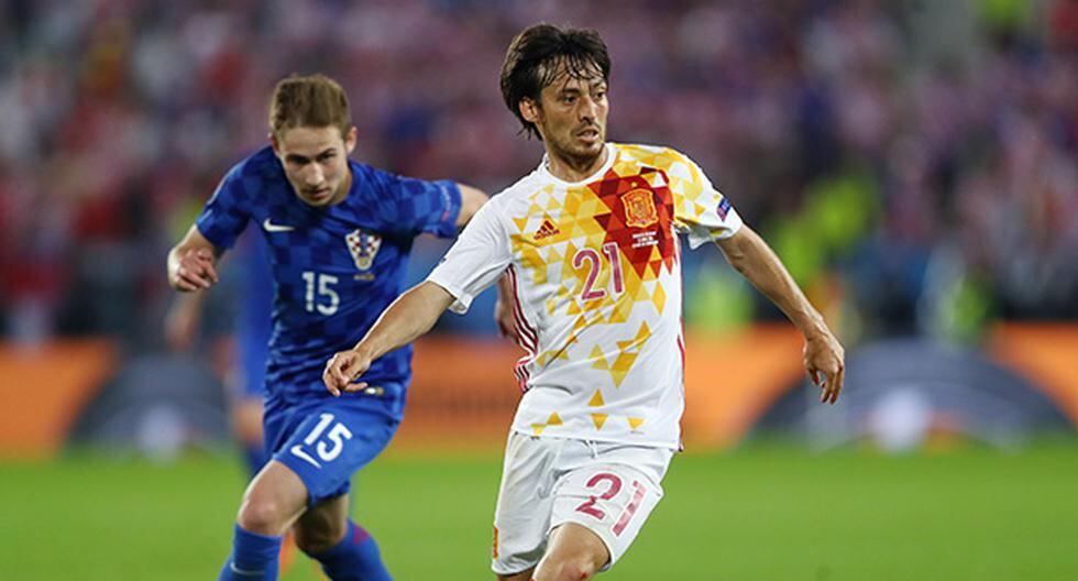 España con David Silva sale a buscar su primero triunfo en las Eliminatorias europeas. (Foto: Getty Images)