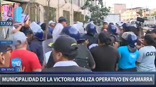 La Victoria: reportan enfrentamiento tras operación en los alrededores de Gamarra | VIDEO