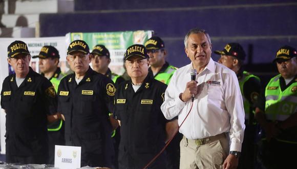 Vicente Romero | Ministro del Interior destaca trabajo de la PNP contra la delincuencia | VIDEO Policía Nacional del Perú Inseguridad ciudadana | LIMA | EL COMERCIO PERÚ