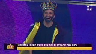 "Los reyes del playback": Germán Loero se coronó rey