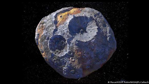 Asteroide Psyche 16. (Nasa/JPL)