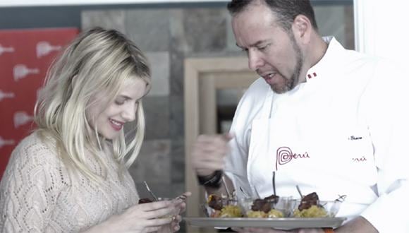 Mélanie Laurent y elenco de "Aloft" probaron comida peruana
