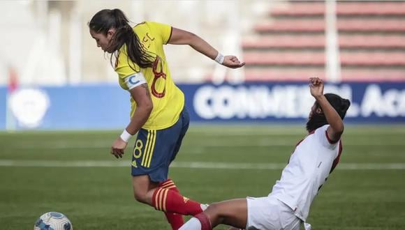 Colombia derrotó por 5-0 a Perú. (Foto: Conmebol)