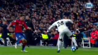 Real Madrid vs. CSKA Moscú: el espléndido control con lujo de Vinícius Junior | VIDEO