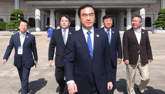 El ministro de Unificación Cho le dijo al parlamento que las estimaciones sobre el tamaño del arsenal nuclear de Corea del Norte van desde 20 bombas hasta 60. (Foto: AFP)