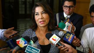 Martha Chávez: "Ana Jara ha tenido una hemorragia verbal"