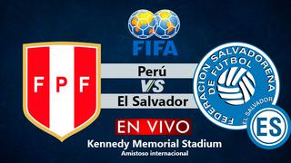 ¿Dónde puedo mirar el encuentroPerú vs. El Salvador EN VIVO y EN DIRECTO GRATIS?