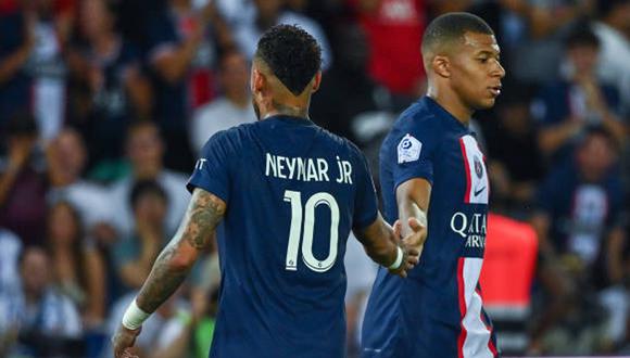Neymar y Mbappé discutieron por un penal en el partido ante Montpellier. (Foto: EFE)