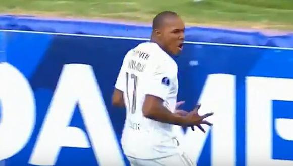Anangonó abrió el marcador ante Vasco da Gama por la Copa Sudamericana 2018. (Captura: YouTube)
