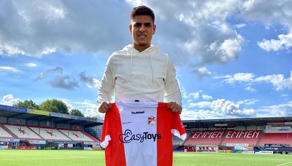 Gonzalo Sánchez se va de Alianza Atlético para jugar en el equipo de Países Bajos. Foto: @FC_Emmen.