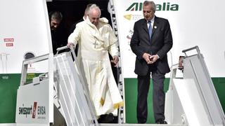 El Papa Francisco llegó a Ecuador e inicia visita a Sudamérica