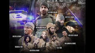 El Estado Islámico glorifica a los 9 terroristas de París