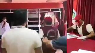 La Libertad: alcalde de Moche tuvo altercado con regidor y casi se agarran a golpes | VIDEO