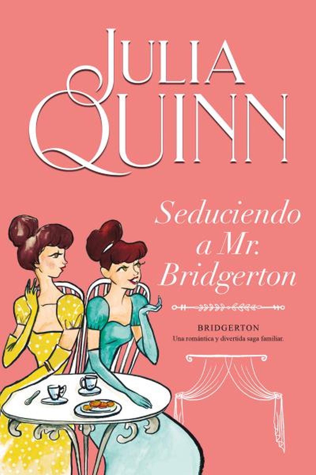 La colección de “Bridgerton” de Julia Quinn cuenta con más de 11 ejemplares de la saga, entre historias principales y spin-offs, pero es la obra “Seduciendo a Mr. Bridgerton” donde se descubre por primera vez la identidad de Penelope Featherington como Lady Whistledown.