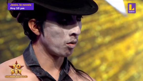 Imitador de Marilyn Manson es eliminado por La India. (Foto: Captura Latina/Yo Soy)