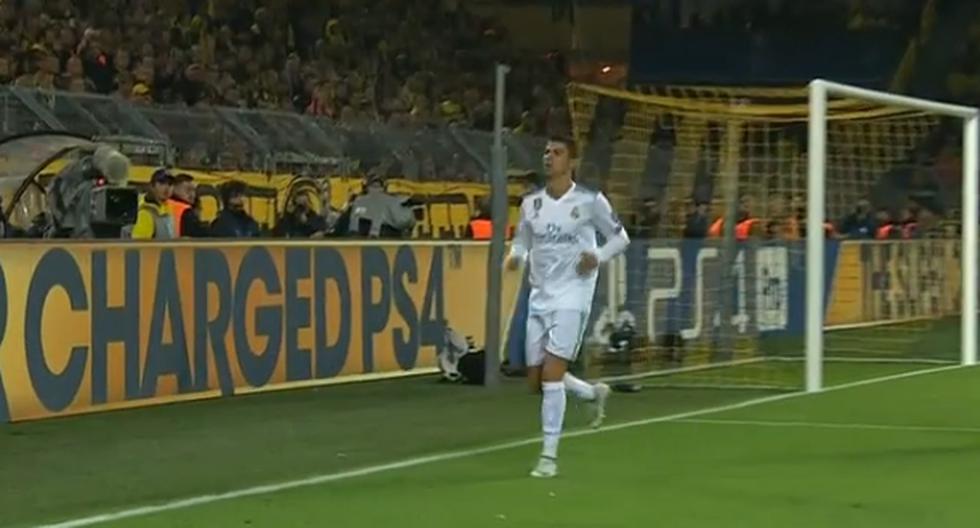 Cristiano Ronaldo estiró la ventaja para el Real Madrid en el comienzo del segundo tiempo. (Video: YouTube)