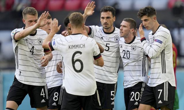 Portugal y Alemania se enfrentaron en la segunda fecha de la Eurocopa | Foto: EFE
