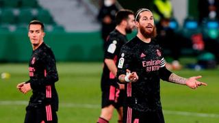 Real Madrid: Sergio Ramos no entrena y es duda para el duelo ante Celta de Vigo