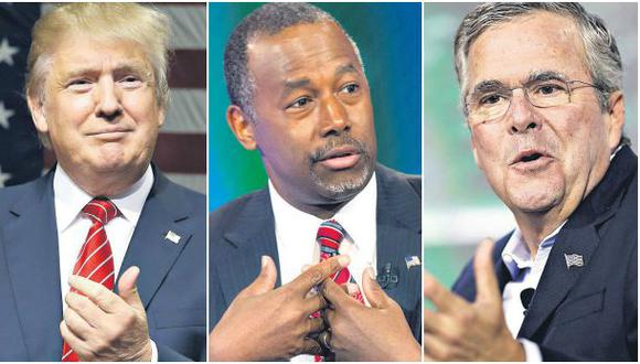 2° round: Así llegan los principales candidatos republicanos