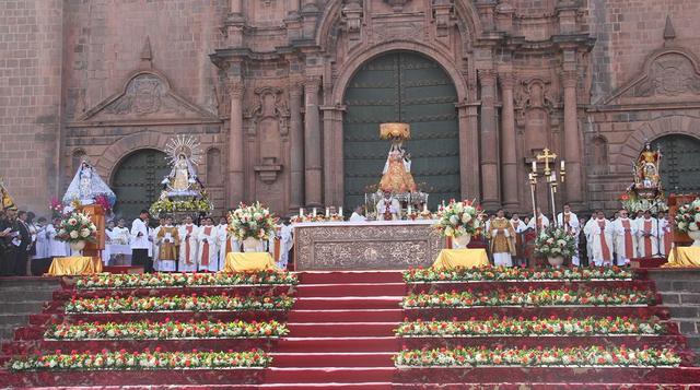 Corpus Christi en Cusco: misa reunió a miles [FOTOS] - 2