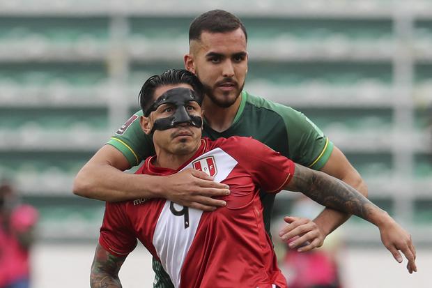 Peru and Bolivia played in La Paz, on date 5 of the Qualifiers.  (Photo: AFP).