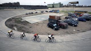 El velódromo abandonado que la PNP usa como estacionamiento