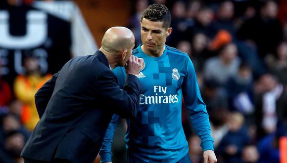 Zidane sobre Cristiano: "No estoy preocupado de lo que se habla". (Foto: AFP)