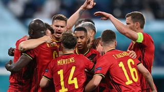 Con doblete de Lukaku: Bélgica goleó 3-0 a Rusia en el inicio de la Eurocopa 2021