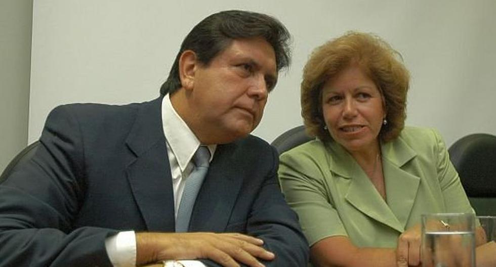 Alan García y Lourdes Flores Nano. (Foto: USI)