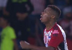 Empata Junior: Deiber Caicedo marca el 1-1 ante Universitario en Barranquilla | VIDEO 