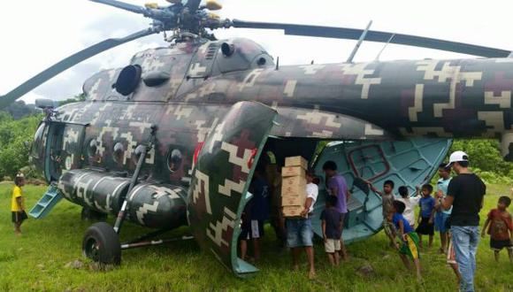 Amazonas: 24 colegios de El Cenepa recibieron alimentos