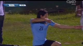 Uruguay: Edinson Cavani sorprendió a Venezuela con este gol