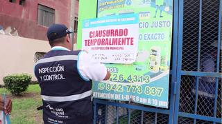 San Miguel clausura locales de venta de gas doméstico por no tener las condiciones para el almacenamiento