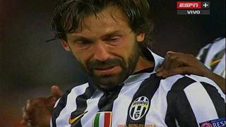 Pirlo y su doloroso llanto tras perder final de la Champions