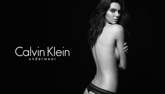 Kendall Jenner da que hablar con sus fotos para Calvin Klein