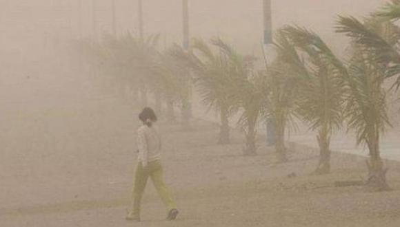 De sur a norte, la costa peruana se verá afectada por el incremento en la intensidad de vientos. (Foto referencial)