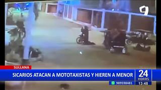Sullana: sicarios disparan contra mototaxistas por presunto ajuste de cuentas
