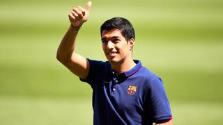 Luis Suárez fue presentado en conferencia tras su debut