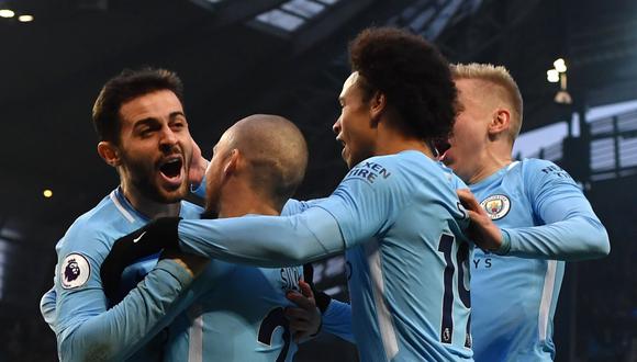 Manchester City derrotó al Chelsea con gol del portugués Bernardo Silva. (Foto: AFP)
