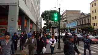 ‘Semáforo inteligente’ del Cercado de Lima genera caos