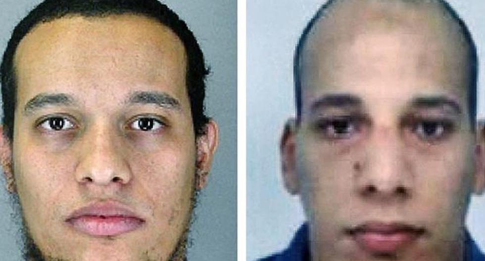Los hermanos Said Kouachi y Cherif Kouachi son buscados por la policía francesa. (Foto: www.thetimes.co.uk)