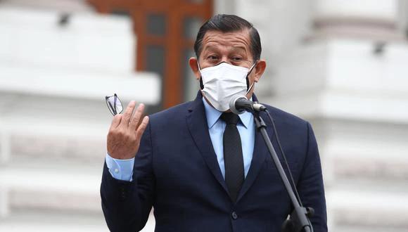 El vocero de dicha bancada también se mostró confiado en que los congresistas de Fuerza Popular se sumen al voto para retirar del cargo al ministro de Salud. (Foto: El Comercio)