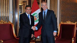 FOTOS: Ollanta Humala y Tony Blair se reunieron en el Palacio de Gobierno
