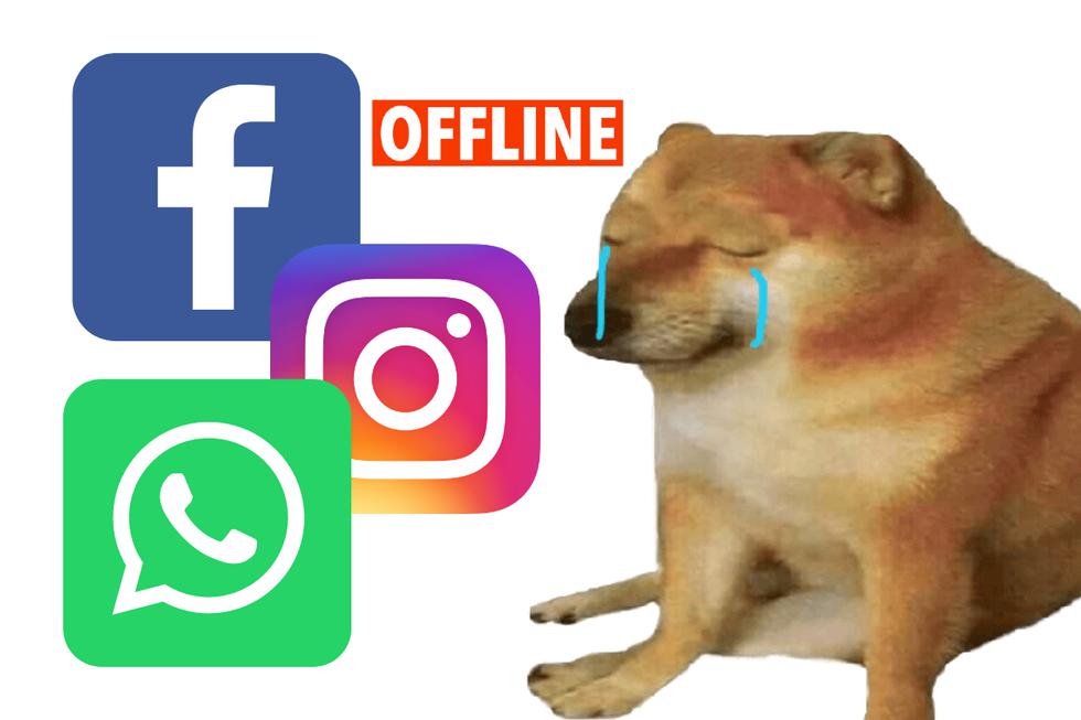 Facebook y sus plataformas Instagram y WhatsApp sufrieron este lunes 4 de octubre una masiva interrupción que afectó potencialmente a decenas de millones de usuarios, hecho que provocó una gran cantidad de memes en Twitter, la única red social que se mantuvo activa durante este "apagón".