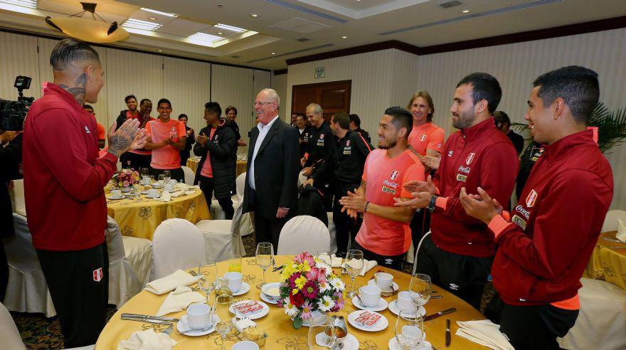 PPK con la selección peruana: así fue encuentro con jugadores - 3