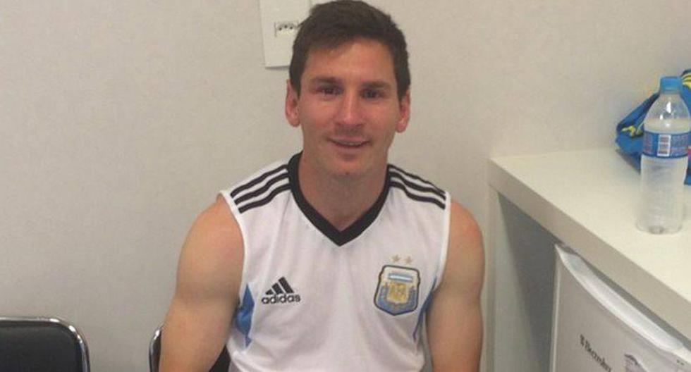 Lio pas&oacute; la prueba antidoping. (Instagram de Lionel Messi)