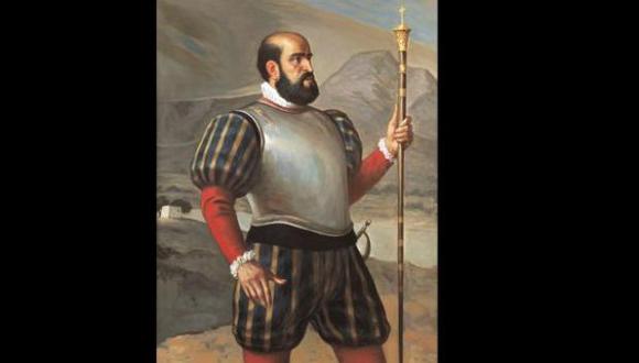 Nació en la ciudad española de Olvera en 1563. Llegó a América con armas y caballos propios y se unió a la expedición de Francisco Pizarro y Diego de Almagro.