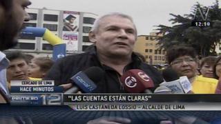 La molesta respuesta de Luis Castañeda sobre interpelación